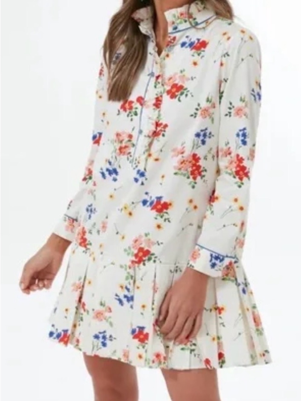 Tuckernuck Morning Light Amarylis Tate Ruffle-Hem Dress